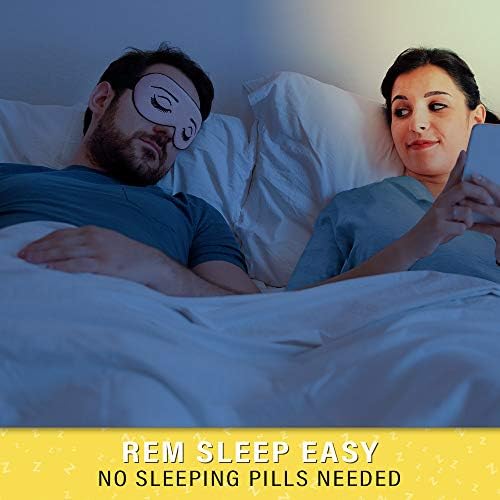Silk Sleep Eye Mask for Men Women, Comfortable Super Soft Eye Mask with Adjustable Strap, 100% Pure Silk, Works with Every Nap Position, Ultimate Sleeping Aid Blindfold, Blocks Light, Jersey Slumber - Image 6