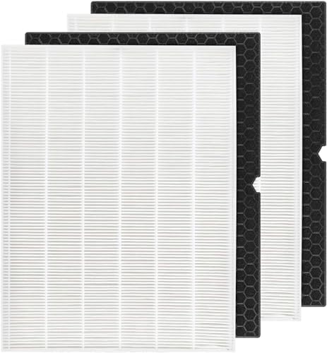 116130 Filter H For Winix 5500-2 Plasmawave & AM80 Air Purifier, 2+2 Pack by isinlive
