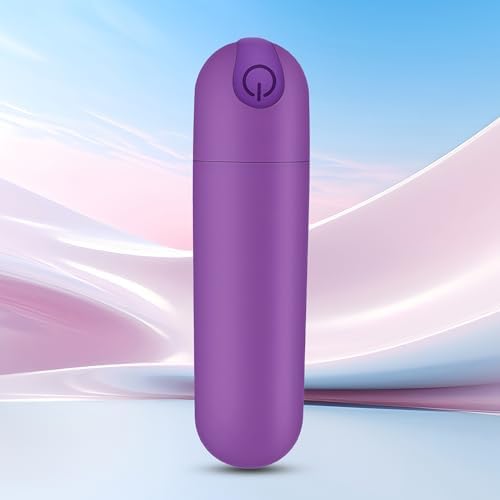 Handheld Electric Back Massager - Mini Waterproof & Rechargeable Deep Tissue Neck Massager (Purple) by BitOffun%EF%BC%8DPersonalMassager