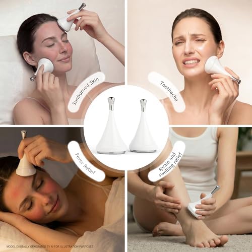Ice Globes Facial Rollers for Face Eyes Neck Pack of 2 with storage box - Image 6