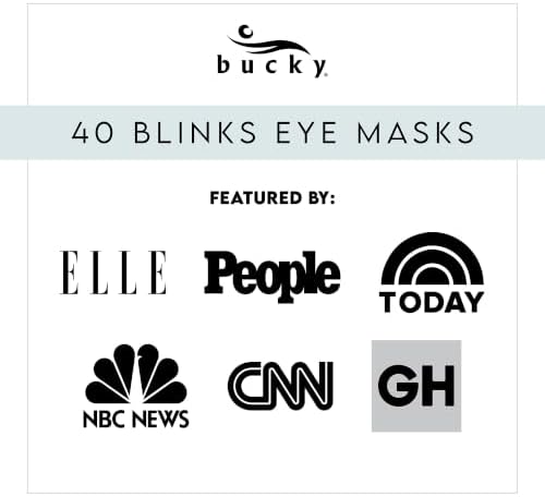 Bucky 40 Blinks No Pressure Eye Mask for Travel & Sleep - Image 6