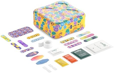 Welly First Aid Kit | FSA Eligible | Adhesive Flexible Fabric and Waterproof Bandages, Tape and Non-Stick Pads, Butterfly Strips, Triple Antibiotic and Hydrocortisone Ointments, Ibuprofen - 130 Count - Image 6