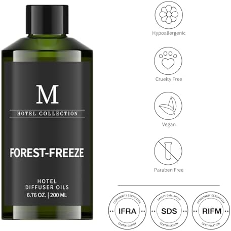 Hotel Collection Diffuser Oil- 6.76 Fl Oz/200ML-Forest-Freeze,Luxury Essential Oils for Diffuser Refill & Machines,Bigger Bottle, Bolder Aroma, Longer Lasting - Image 2