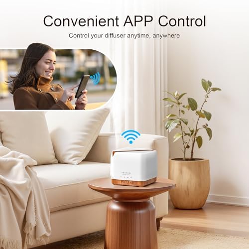 ASAKUKI Essential Oil Diffuser Smart WiFi Humidifier 700 ml - Image 3