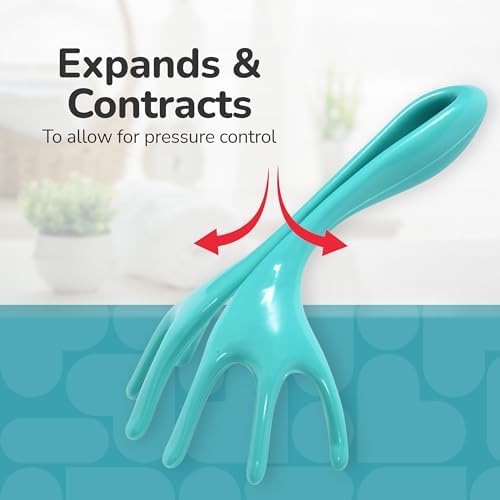 BioSwiss Head Massager, Handheld Scalp and Temple Tingler and Scratcher, Relaxing Hair and Head Stimulation Tool - Image 4