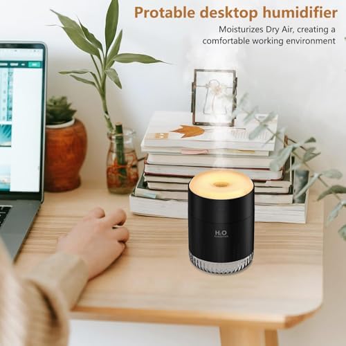 Small Humidifier for Plants, Small Plant Humidifier Indoor, Black - Image 5