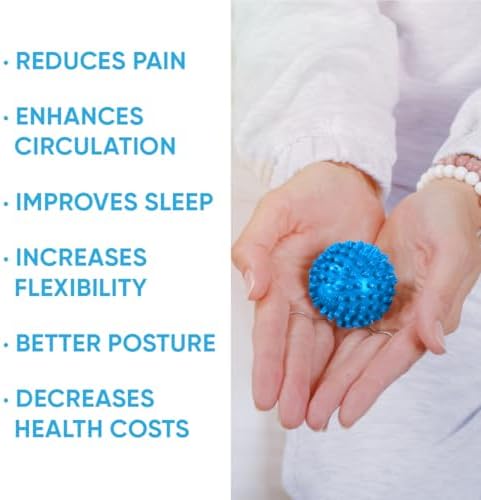 Dr. Cohen's acuball-Mini - Heatable Deep Tissue Massage Ball - Trigger Point Massage Therapy for Myofascial Release - Spiky Foot & Back Massager Ball for Targeted Pain Relief (Pack of 2) - Image 5