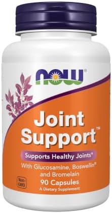 NOW Foods Supplements, Joint Support™ with Glucosamine, Boswellin® and Sea Cucumber, 90 Capsules by NOW