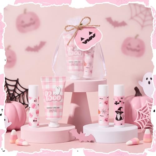 144 Pcs Halloween Boo Lip Balm Hand Cream Party Favor Gifts - Image 3