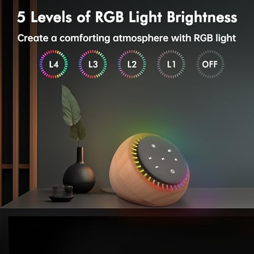 DreamSky Sound Machine for Sleep, White Noise for Sleeping Adults & Baby - Image 4