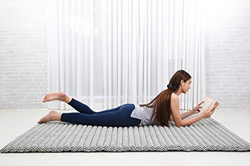Leewadee Extra Wide Thai Roll Mat 75 x 57 inches Kapok Firm - Image 2