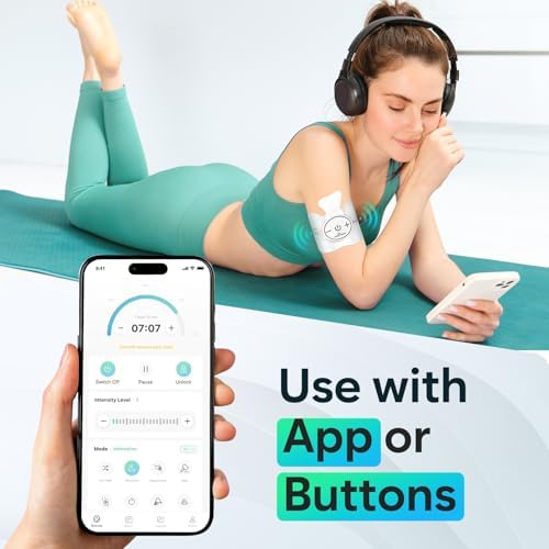 Easy@Home Wireless TENS Unit with APP Remote Control - Muscle Stimulator - Image 5