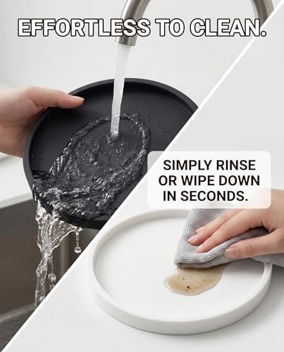 Silicone Humidifier Mat, for Levoit Classic 160 and Small Humidifiers,Black - Image 6