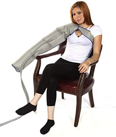 Compression Massage System w/Arm Sleeve with Shoulder Strap Set by POWERPRESSRECOVERYUNIT