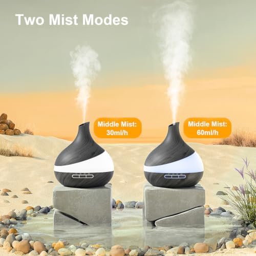 HJTHJT 500ML Essential Oil Diffuser for Home: 14 Color LED Humidifier - Image 3