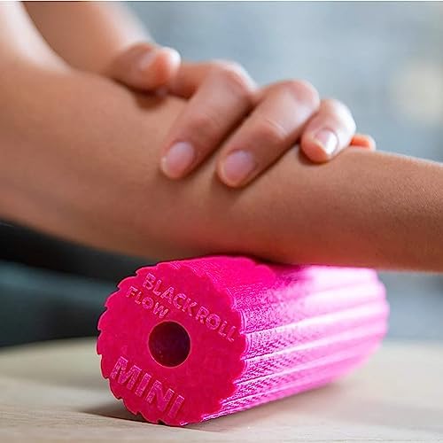 BLACKROLL - Mini Flow Foam Roller, Portable Massage Tool for Feet, Hands, and Arms, Ideal for Travel and Plantar Fasciitis Relief, Great for Exercise, Massage, and Muscle Recovery, 6" x 2" - Image 2