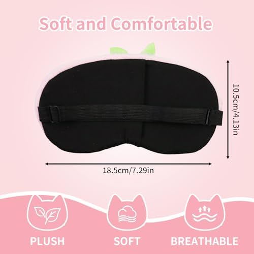 PERFECTSIGHT Sleep Eye Masks, Cute Sleep Eye Cover Lightweight Adjustable Eyeshade Mask Cover for Women Men Sleep Travel Nap, Penguin - Image 5