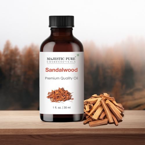 Majestic Pure Essential Oil with Glass Dropper - 100% Pure and Natural - Essential Oils for Diffuser, Aromatherapy, Soap and Candle Making, Sandalwood Essential Oil, Sandalwood Oil, 1 Fl Oz - Image 5