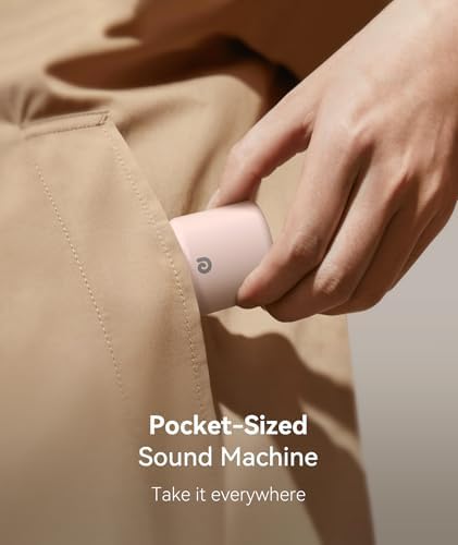 Dreamegg Travel White Noise Machine - Portable Sound Machine for Baby Adults, Travel Sound Machine for Sleep, 16 Nature Sound, Timer, White Noise Machine for Sleeping Gift, Pink - Image 4