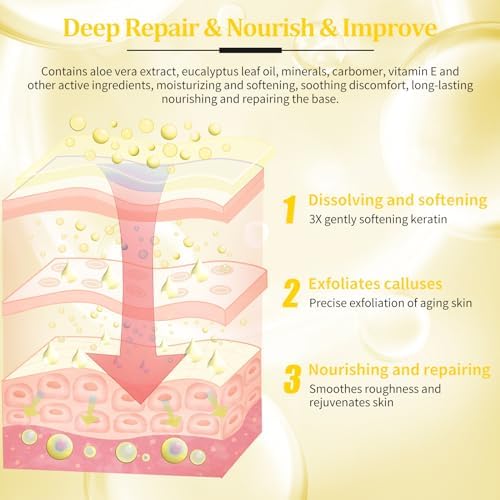Pedicure Kit Foot Soak Set: Bubble Salt, Sugar Scrub, Massage Mask, Massage Lotion in a Box, 4 Step Foot Spa Kit for Dry Feet,Tired Feet (3 Set Milky Flower) - Image 4