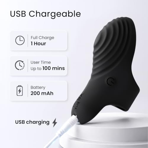 Finger Massage Ball, Portable Rechargeable Waterproof Mini Massager for Body Relaxation - Image 2