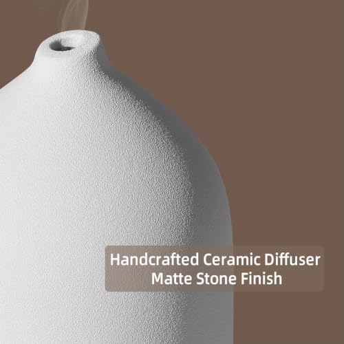 Gooamp 200ML Ceramic Essential Oil Diffuser for Home, Stone Diffuser - Image 2