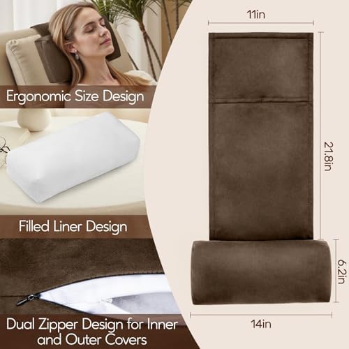 Neck Pillow for Recliner Chair, Adjustable Recliner Pillow for Headrest - Image 4
