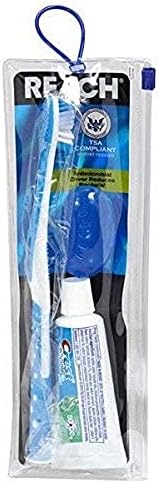 Reach Toothbrush Travel Kit, Soft Bristles | Multi-Angled | Pack of 3 | TSA-Friendly | Portable - Image 3