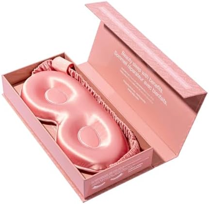 Slip Silk Contour Sleep Mask, Rose - Lash-Friendly Design, Blocks Light - Image 5