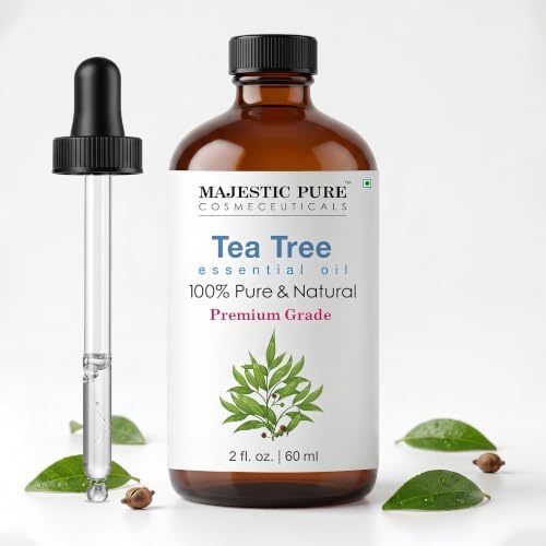 Majestic Pure Tea Tree Essential Oil for Diffuser - 2 Fl Oz by BeautyandPersonalCare