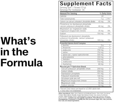 MuscleTech Platinum Essential Amino Acids Supplement with Electrolytes - Image 7