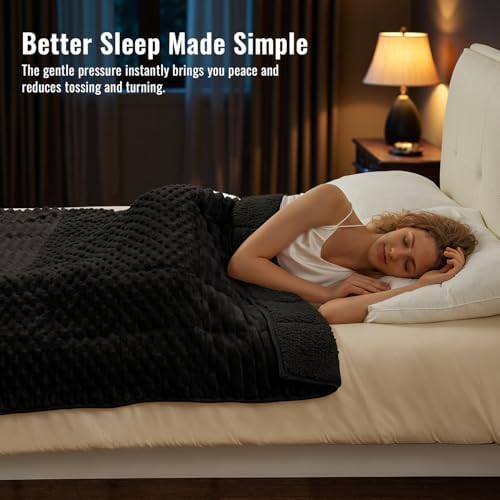 Uttermara Weighted Blankets for Adults, King Size 15lbs 80x87 Inches - Image 3