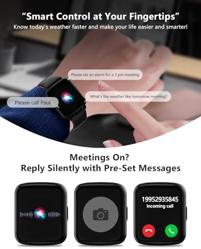 DIVElink Smart Watches for Men Women Fitness Tracker with Heart Rate Monitor IP68 Waterproof 100+ Sport Mode Activity Trackers Compatible with iPhone Android Phones - Image 5