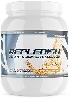 G6 Sports Nutrition Replenish Instant & Complete Recovery – Orange Mango by G6+Sports
