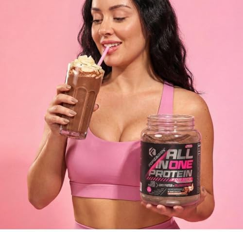Forzagen All in One Protein for Her | Women’s Protein Powder with Multi Collagen Peptides | Hydrolyzed Collagen Supplement, Gut Health, Great for Pre & Post Workout | Dutch Chocolate, 30+ Servings - Image 6