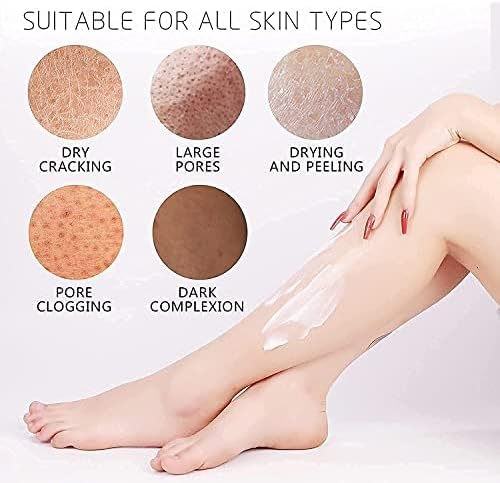 Pedicure Kit Foot Soak Set: Bubble Salt, Sugar Scrub, Massage Mask, Massage Lotion in a Box, 4 Step Foot Spa Kit for Dry Feet, Calluses and Tired Feet (1 Set Jasmine) - Image 4