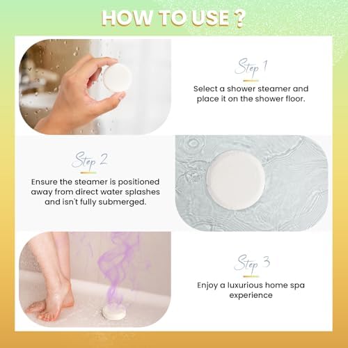 BodyRefresh Shower Steamers Aromatherapy 8 Pack - Shower Bombs for Stress Relief, Home Spa Self Care Relaxation, Spa Gifts for Women Mom Wife Sister Girlfriend - Image 6