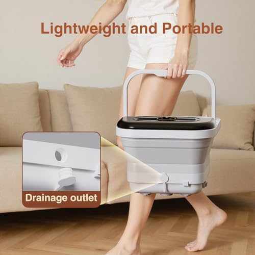 Foot Soaking Tub Massager with Heat, Bubbles, Temperature Control & Timer - Image 6