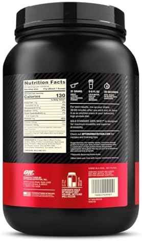 Optimum Nutrition Gold Standard 100% Whey Protein Powder, Banana Cream, 2 Pound (Packaging May Vary) (Pack of 6) - Image 2