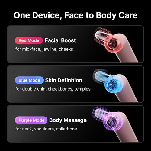 medicube Mini Booster Pro Plus Face Roller Device Set - Face & Body, Beige - Image 3
