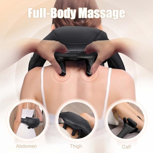 MASGRE Shiatsu Neck and Shoulder Massager, Cordless Back Massager with Heat - Image 6