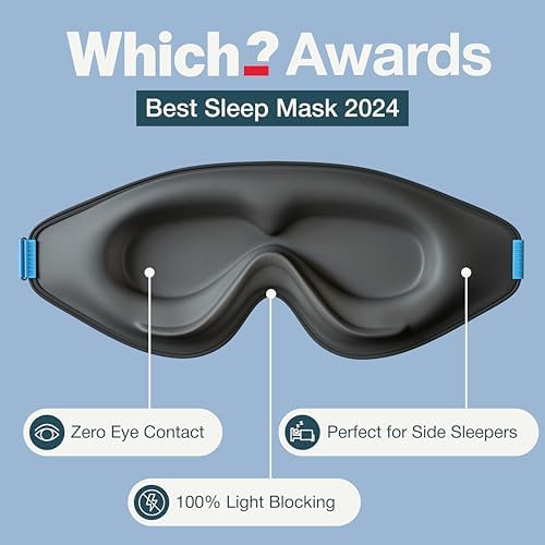 MyHalos® Sleep Mask for Men and Women, 3D Blackout Eye Masks for Sleep - Image 5