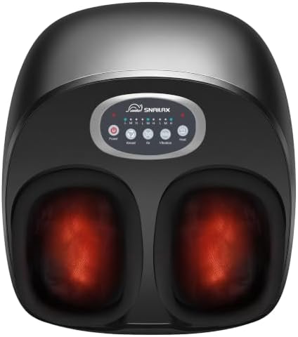 Snailax Foot Massager with Heat for Plantar Fasciitis Relief by Snailax