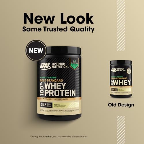 Optimum Nutrition Gold Standard Whey Protein Powder, Vanilla, 1.02 LB - Image 3