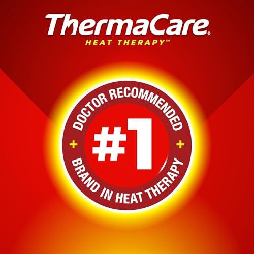 ThermaCare Portable Heating Pads for Muscle & Joint Pain Relief - Adhesive Heat Wraps, Drug-Free Heat Therapy - Flexible, Discreet Heat Patches for Daily Comfort & Wear - 8 Count (Pack of 3) - Image 5