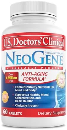 U.S. Doctors' Clinical NeoGene GH3 Healthy Aging Supplement - 60 Tablets by USDoctors%E2%80%99Clinical
