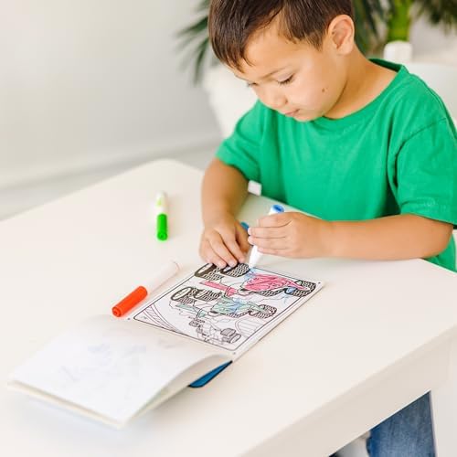 Melissa & Doug On The Go Magicolor Coloring Pad: Adventure - 18 Coloring Pages and 4 Markers - Image 2