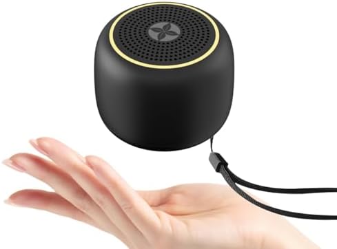 Portable Sound Machine Small Mini White Noise Machine Brown Noise 30 Soothing Sounds Rechargeable Speaker Block Noise 4 Memory Function Natural Baby Adults Kids for Travel Office Privacy Improve Sleep by DailyBody
