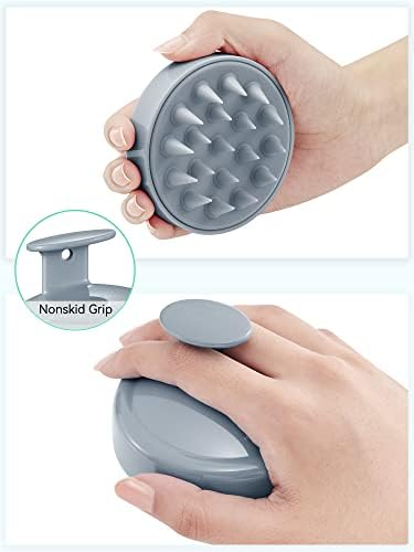 HEETA Scalp Massager Hair Growth Scrubber for Dandruff Removal Hair Care - Image 2