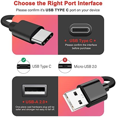 5V 2A Massage Gun Charger - USB C Power Cord Compatible for Sportnear Mini, Renpho Mini, Bob and Brad T2 C2 Q2, Medcursor MG05, Youdgee M15, Reflux, AUKEY Home, ALK - Image 2